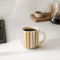 Coastline Handmade Mustard Ceramic Mug (Set of 2)