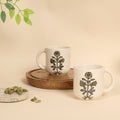 Ochre Botanical Coffee Mug