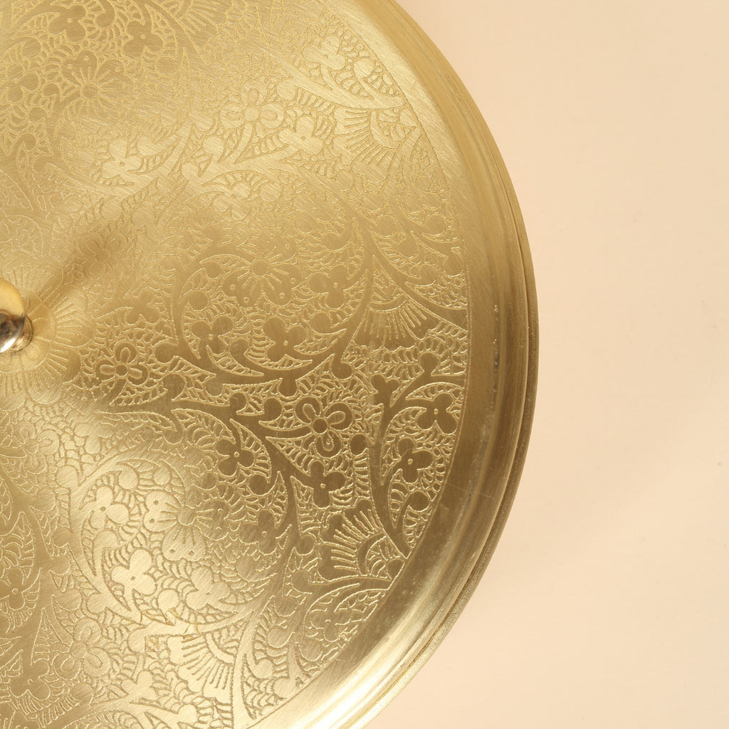 brass masala box